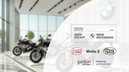 Certificación del DMS de Galdón Software por BMW Motorrad