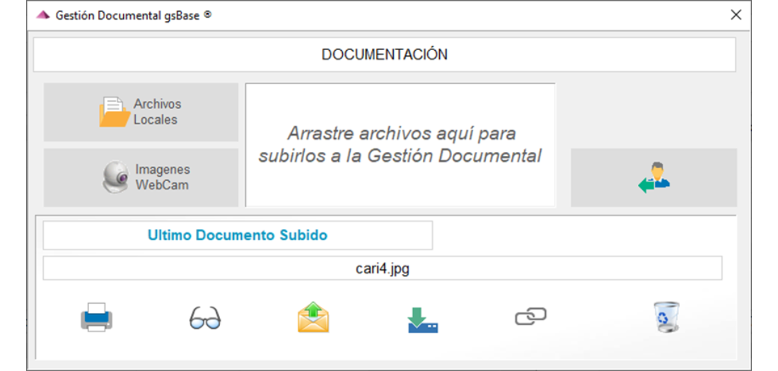 Carga rápida de documentos con gsDoc en gestión documental